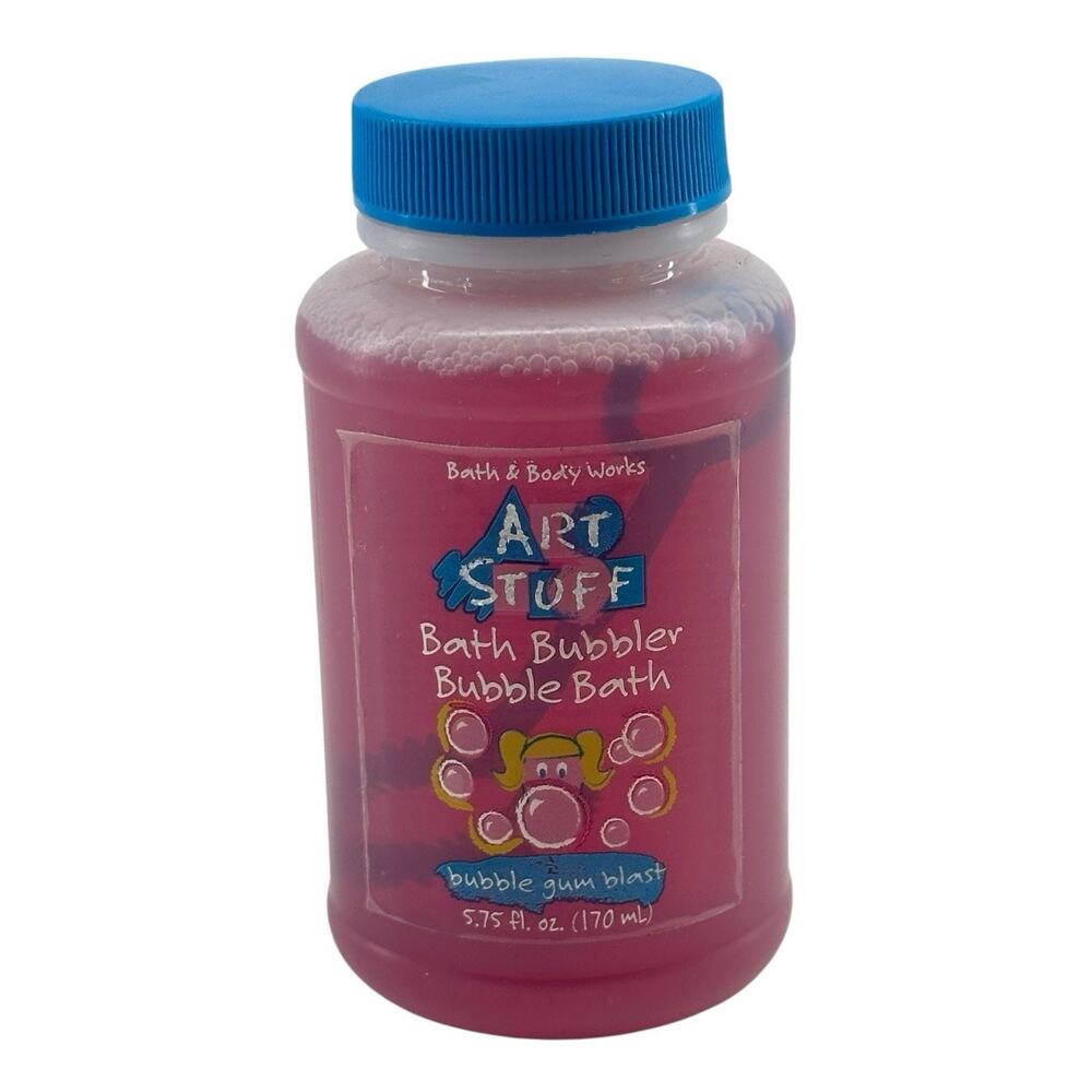 1990s Bath & Body Works Art Stuff Bath Bubbler‎ Bubble Bath Gum Blast Prop VTG